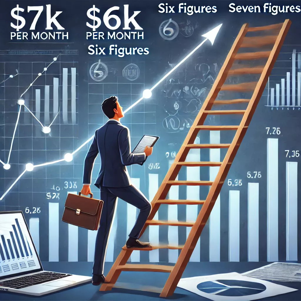 Climbing the Business Ladder: Building a 7-Figure Business from a $7k per Month Start