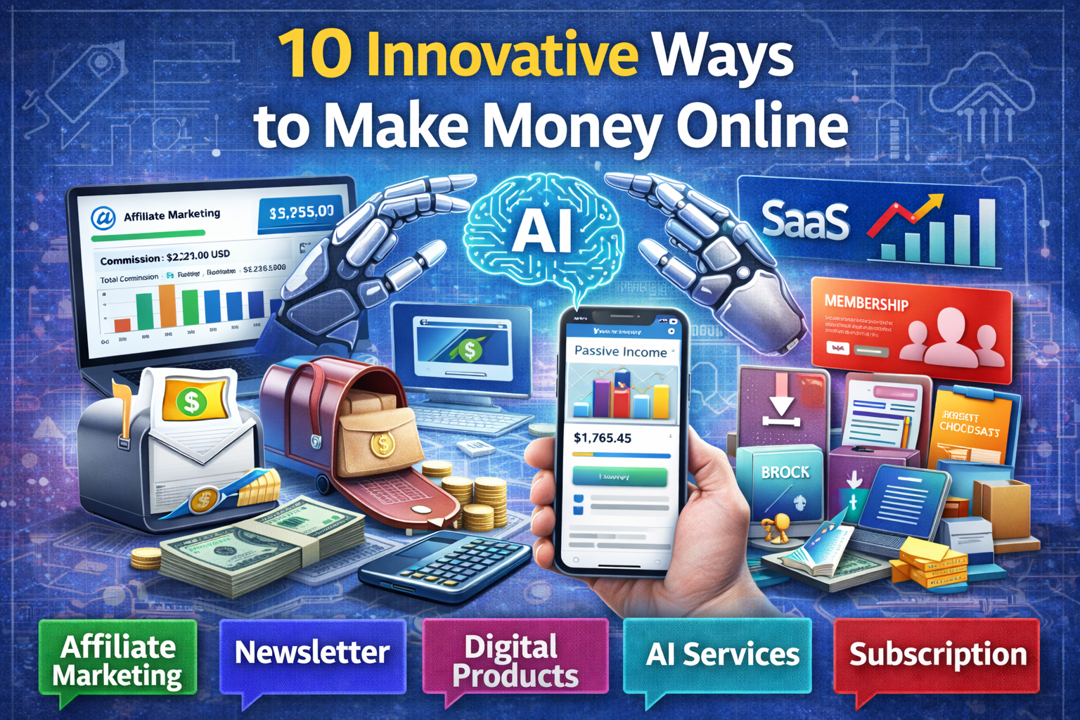 10 Innovative Ways to Make Money Online