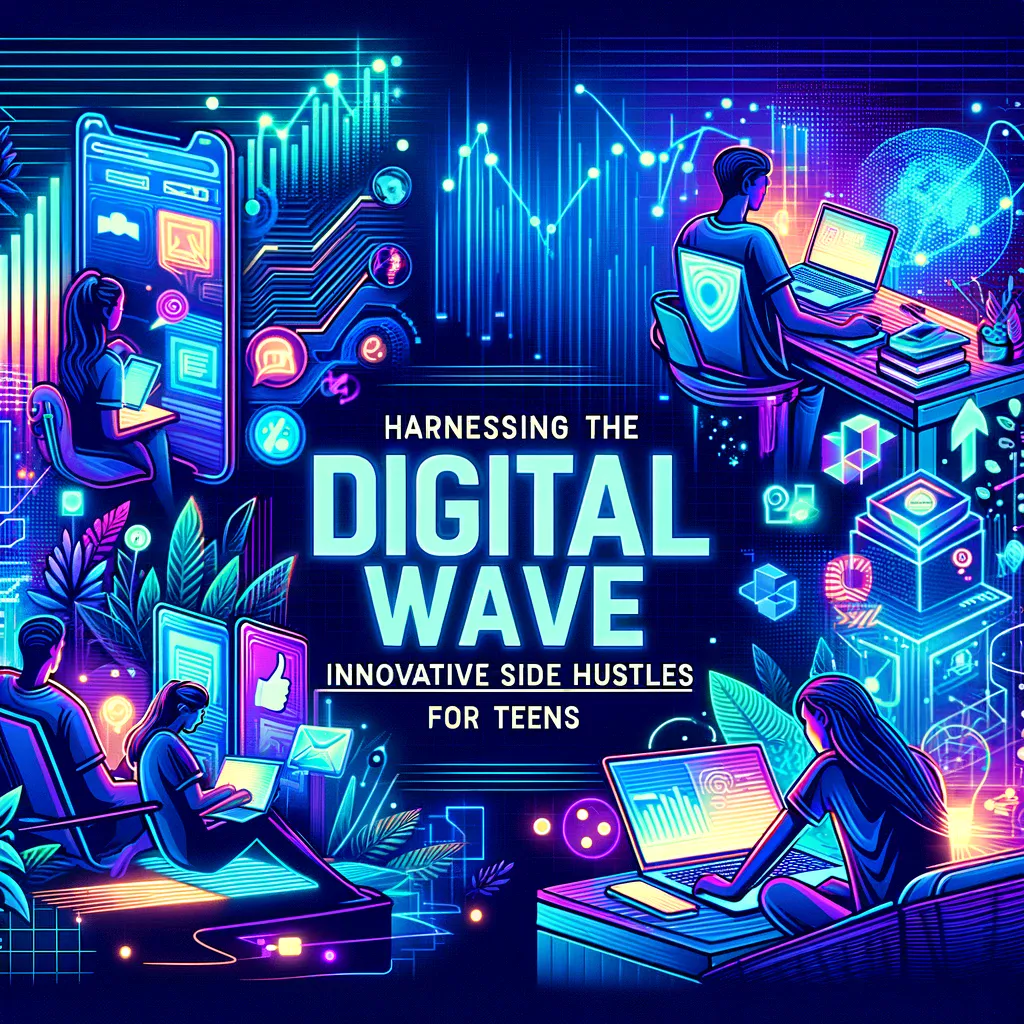 Harnessing the Digital Wave: Innovative Side Hustles for Teens in 2024