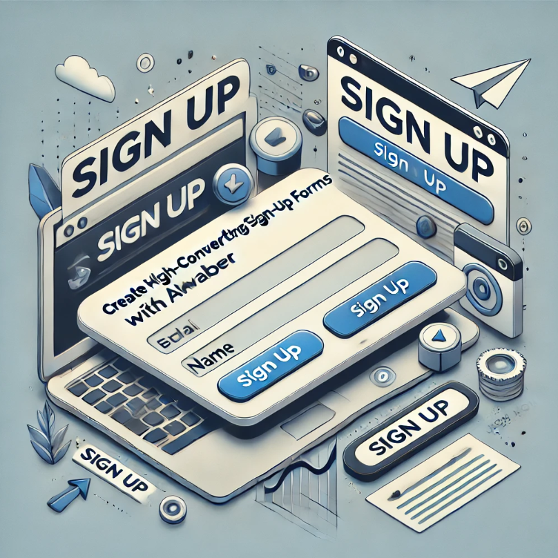 Create and Place High-Converting Sign-Up Forms with AWeber