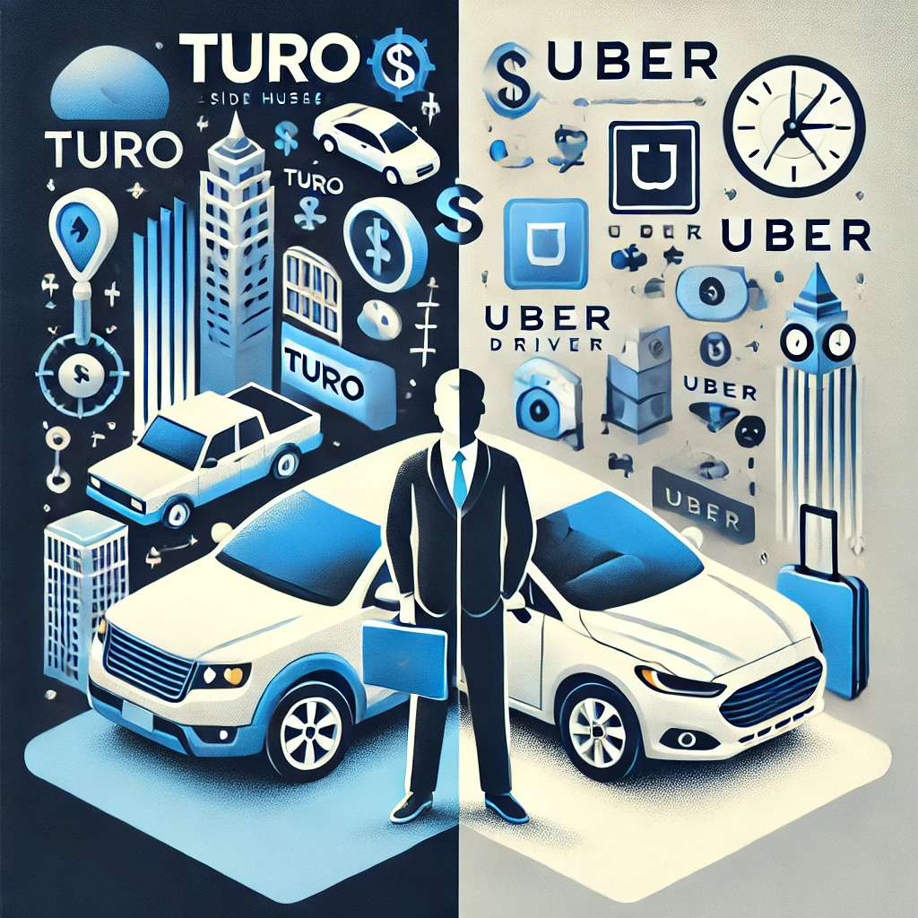 Turo vs. Uber: Choosing the Right Side Hustle for You