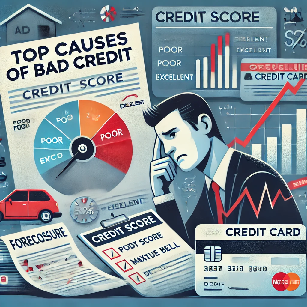 Top Causes of Bad Credit and How to Avoid Them