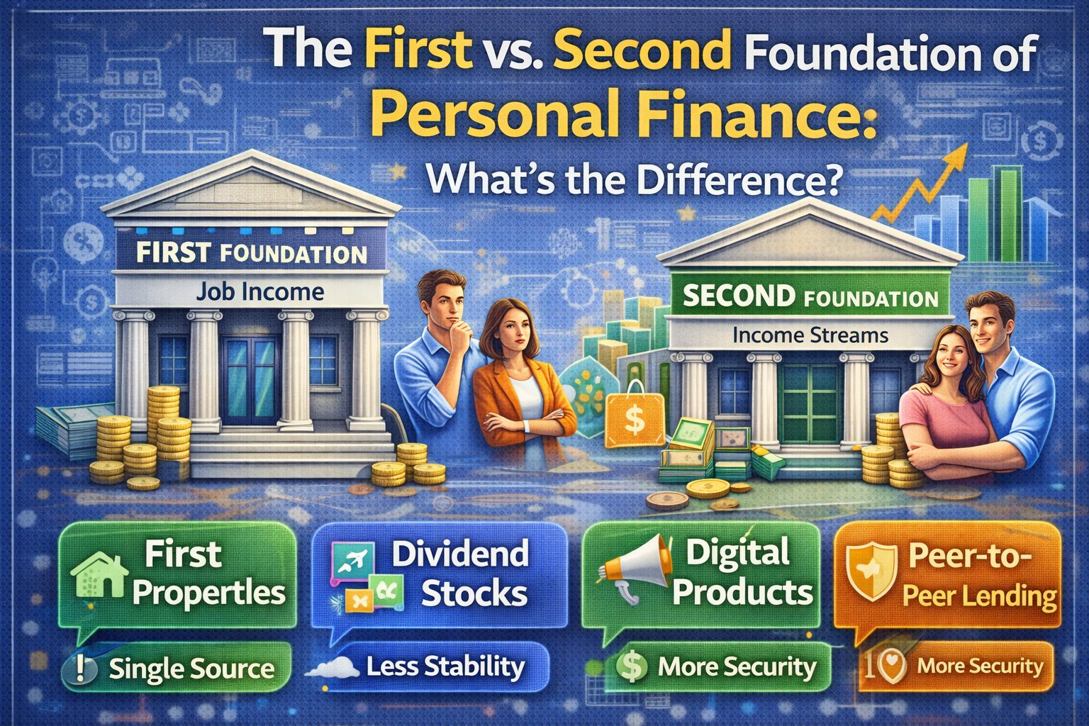 The First vs. Second Foundation of Personal Finance: What’s the Difference?