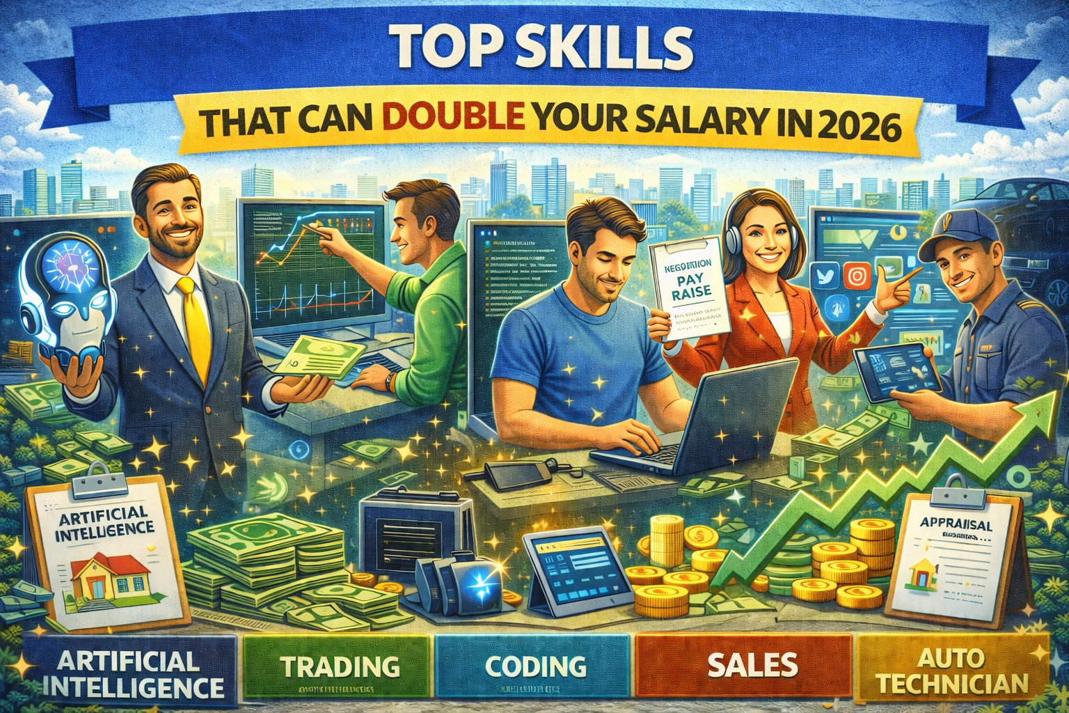 Top Skills That Can Double Your Salary in 2026