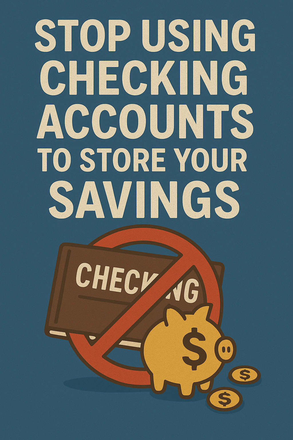 Stop Using Checking Accounts to Store Your Savings