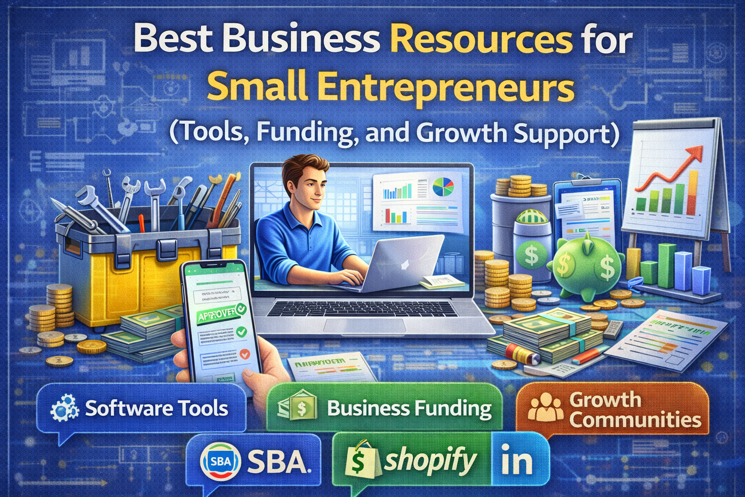 Best Business Resources for Small Entrepreneurs (Tools, Funding, and Growth Support)
