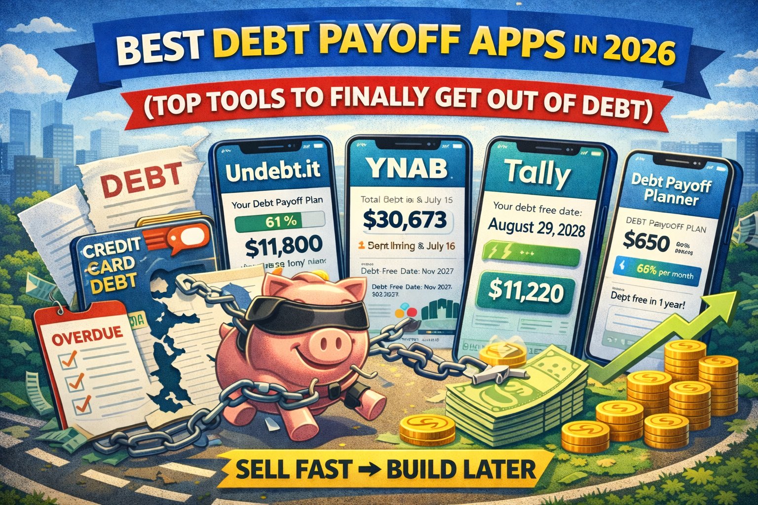 Best Debt Payoff Apps in 2026 (Top Tools to Get Out of Debt Faster)
