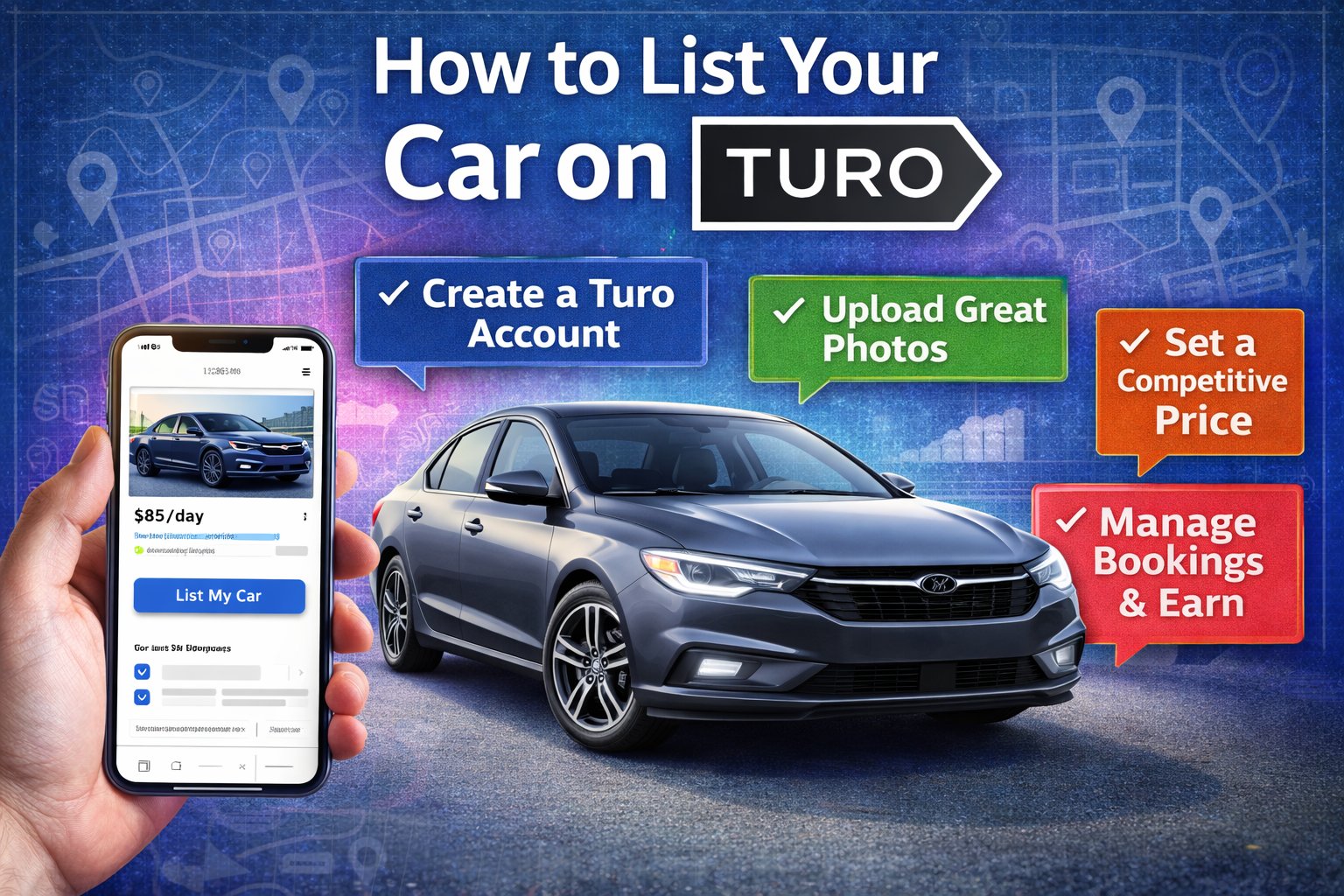 How to List Your Car on Turo